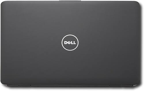 Front Standard. Dell - Inspiron Laptop with Intel® Pentium® Processor - Black.