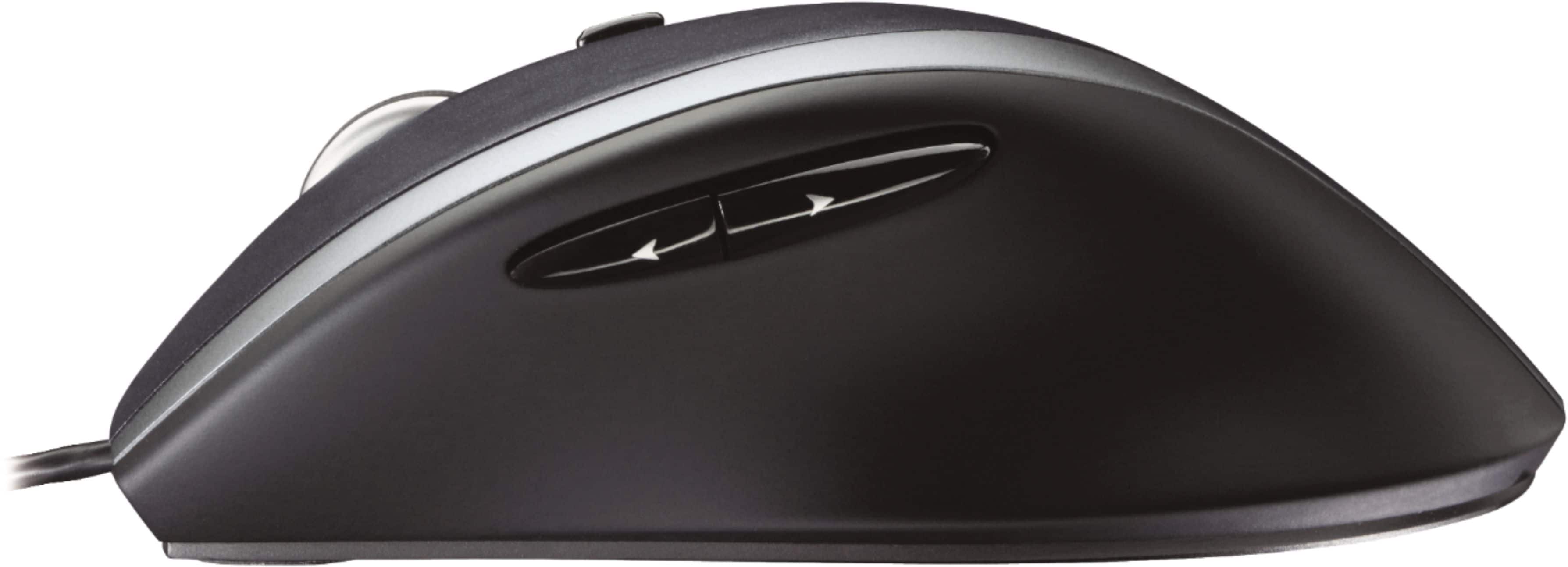 Alt View 13. Logitech - M500 Corded Mouse - Black.