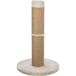 TRIXIE - Rue Sisal & Plush 31.5" XXL Cat Scratching Post for Large Cats, Plush Base - Brown