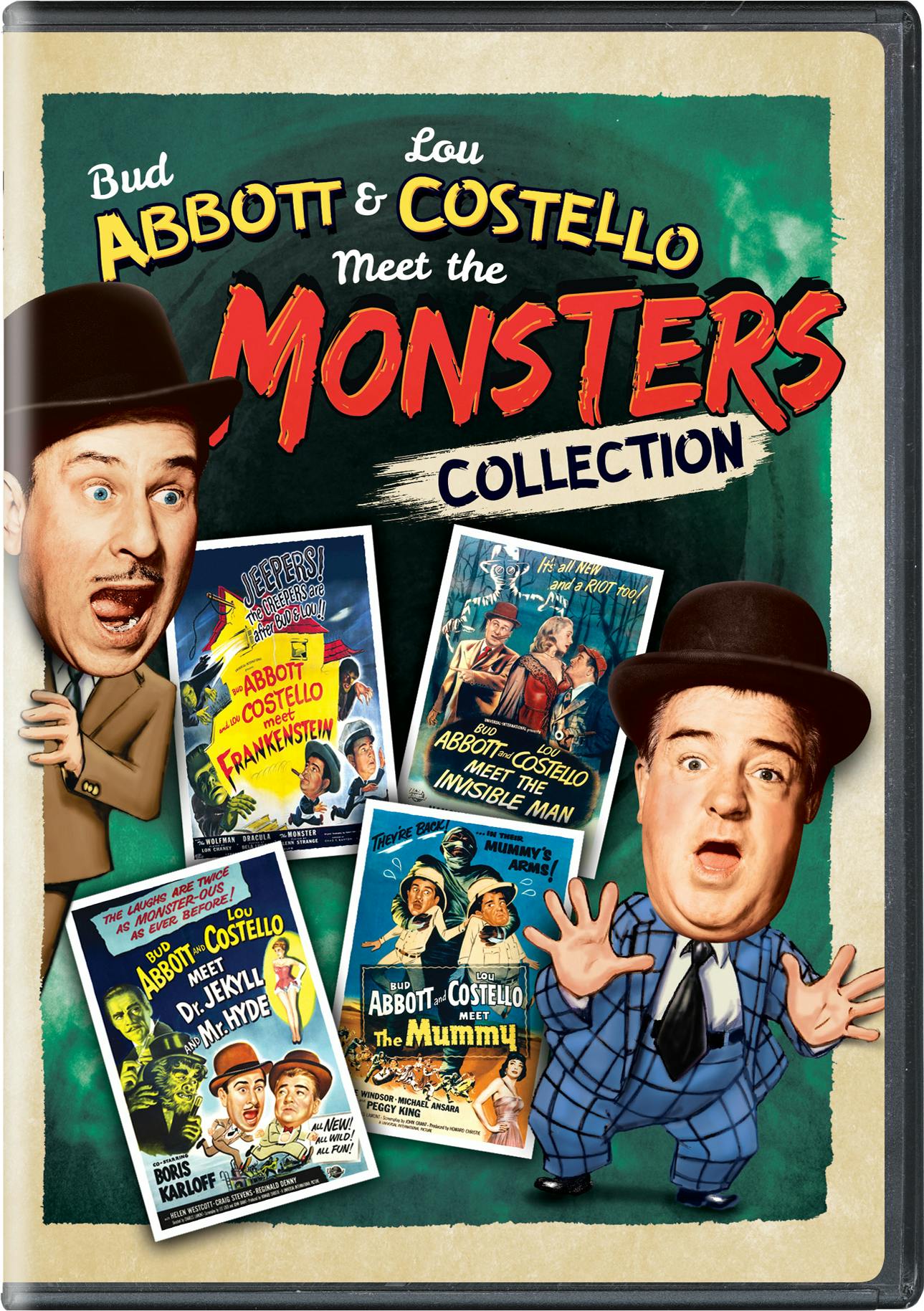Abbott and Costello Meet the Monsters Collection (DVD New Box Art) [DVD]