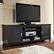 Alt View 1. Walker Edison - Traditional Sliding Door TV Stand Cabinet for Most TVs Up to 78" - Black.