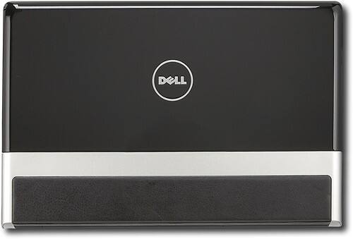 Front Standard. Dell - Studio XPS Laptop with Intel® Core™2 Duo Processor - Black.