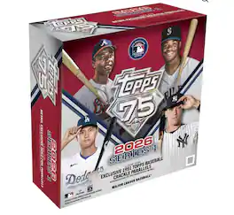2026 Topps MLB Baseball Series 1 Mega Box
