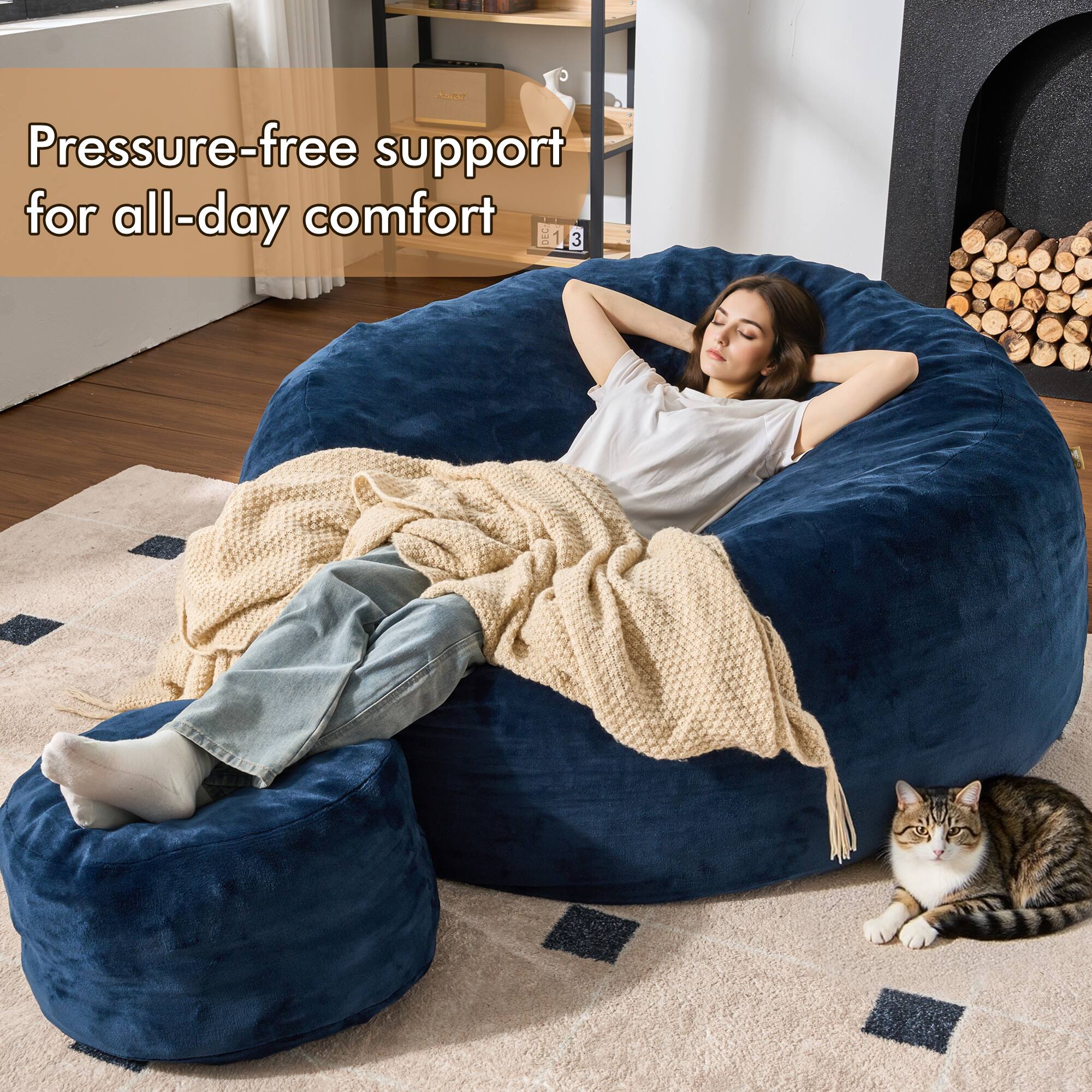 Pressure-free support for all-day comfort
