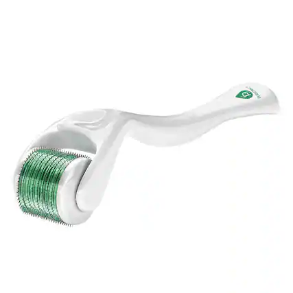 Front. Pursonic - Pursonic MDR500 0.5mm Micro-Needle Anti-Aging Derma Roller - Green.