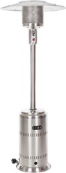 Fire Sense - Commercial Patio Heater - Silver - Front_Zoom