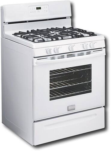 Angle Standard. Frigidaire - Gallery Self-Cleaning Freestanding Gas Range - White.