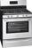 Angle. Frigidaire - Gallery 30" Self-Cleaning Freestanding Gas Convection Range - Silver/Black.
