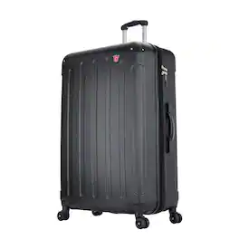 DUKAP - Intely Hardside Spinner Luggage 32" with Integrated Digital Weight Scale - Black