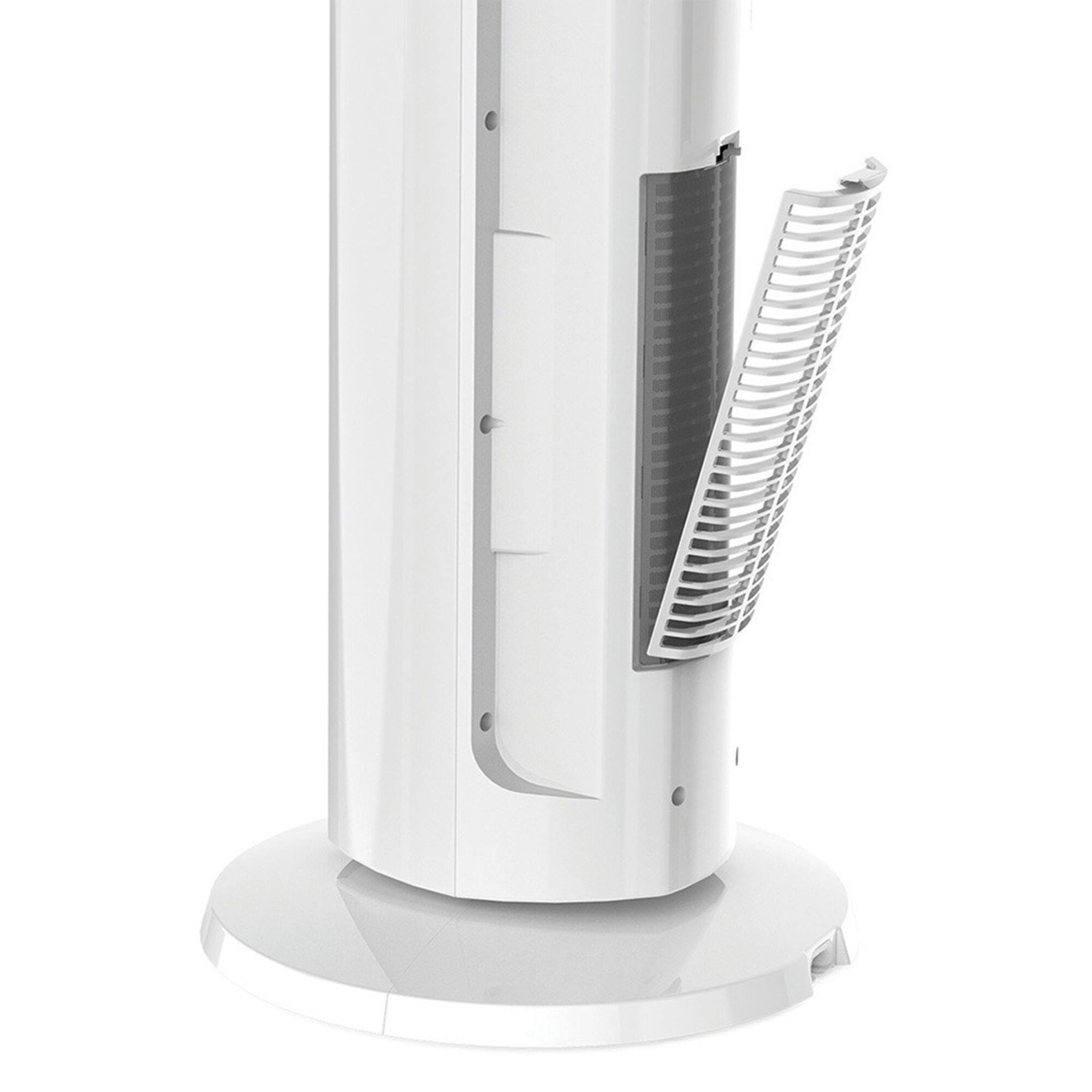 Alt View 4. Lasko - Lasko LKO-FH500 All Season Comfort Remote Control Tower Fan & Heater, White - White.