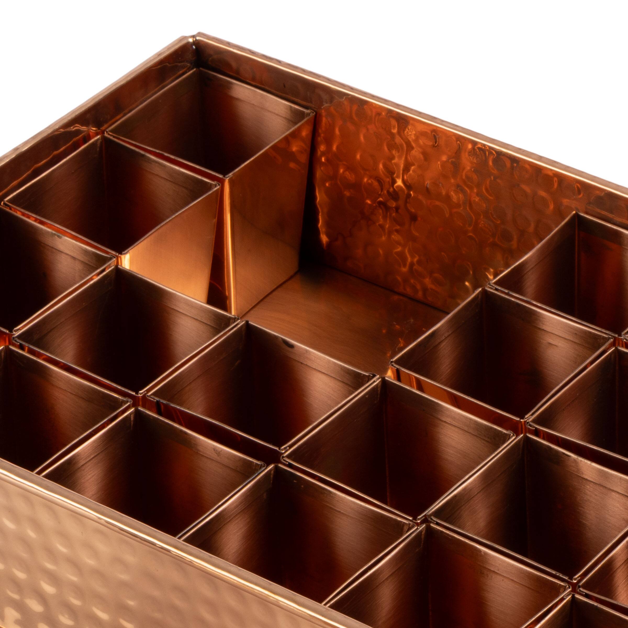 Alt View 1. Kings County Tools - Metal Seed Starter Tray - Copper.