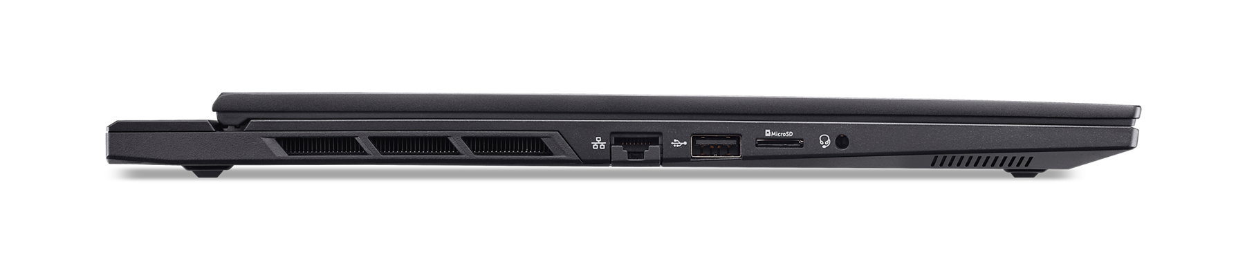 Alt View 2. Acer - Nitro Slim 16" WQXGA IPS Gaming Laptop AN16S-61-R0Z7 NVIDIA GeForce RTX 5070 TI 16GB RAM 512GB Storage - Black.