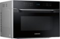 Angle Zoom. Samsung - 1.2 cu. ft. Countertop Convection Microwave with PowerGrill - Black.