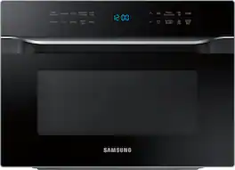 Samsung - 1.2 cu. ft. Countertop Convection Microwave with PowerGrill - Black