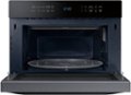 Alt View Zoom 11. Samsung - 1.2 cu. ft. Countertop Convection Microwave with PowerGrill - Black.