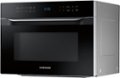 Left Zoom. Samsung - 1.2 cu. ft. Countertop Convection Microwave with PowerGrill - Black.