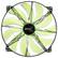 Front Standard. Aerocool - Shark 120mm Case Cooling Fan - Green.