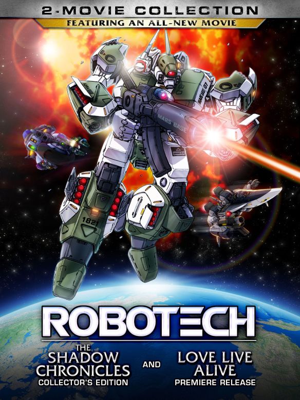  Robotech: The Shadow Chronicles/Robotech: Love Live Alive [2 Discs] [DVD]