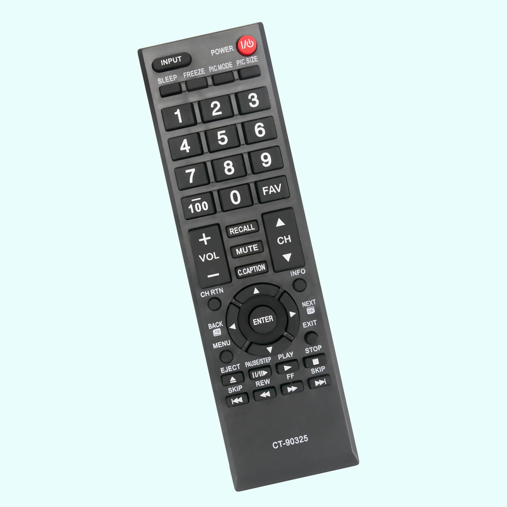 ALLIMITY Replacement Universal Remote CT 90325, Fit for Toshiba TV