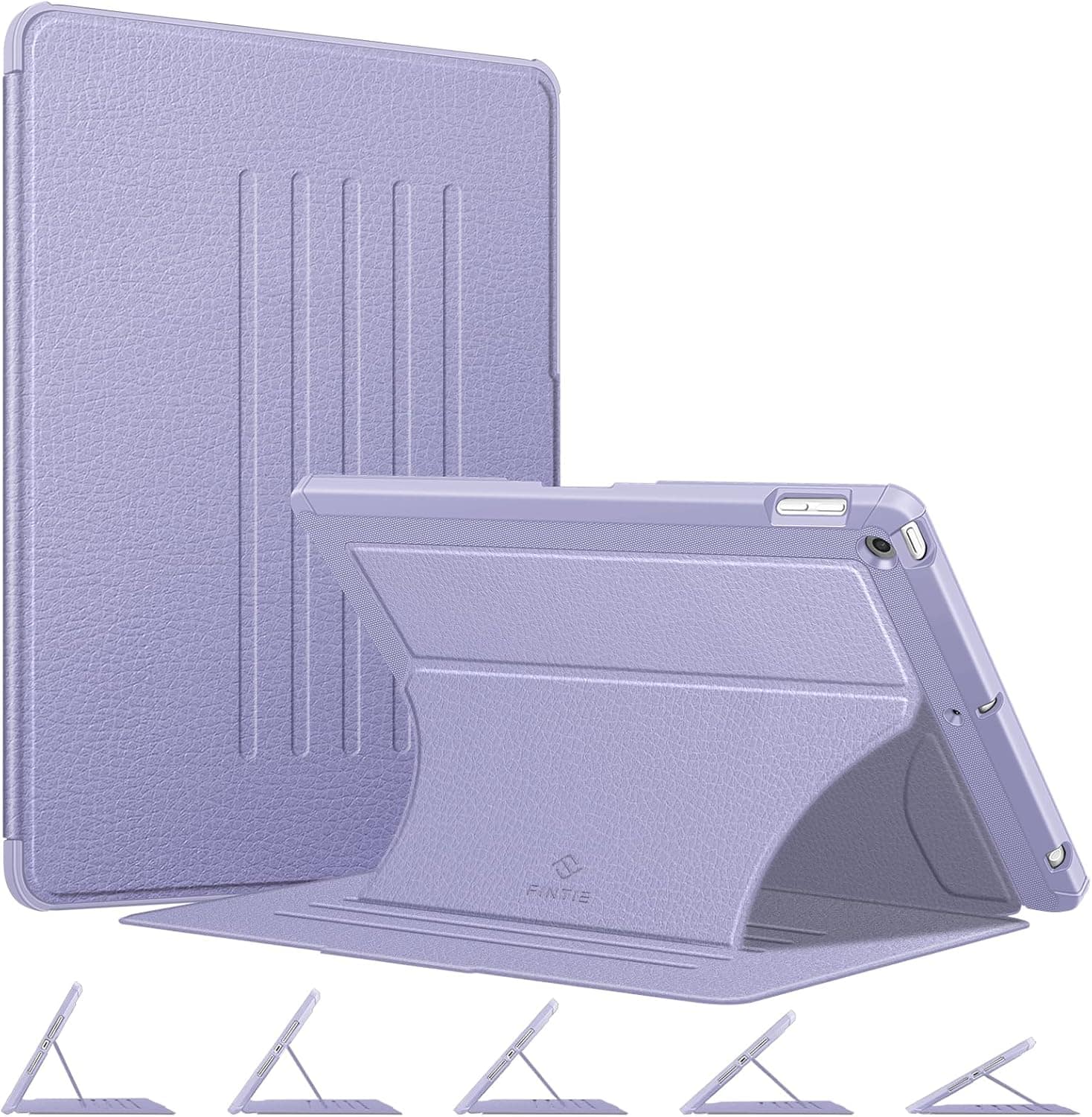 Fintie - Shockproof Case For iPad 9th/8th/7th Gen 10.2 Inch, Multi-Angle Viewing Soft TPU Back Cover, Magnetic Kickstand - Lilac Purple price history on PriceWatchPro