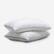 Alt View 11. SHEEX - Sleep Tech Down Alternative Stomach/Back Sleeper Pillow - Queen - Bright White.