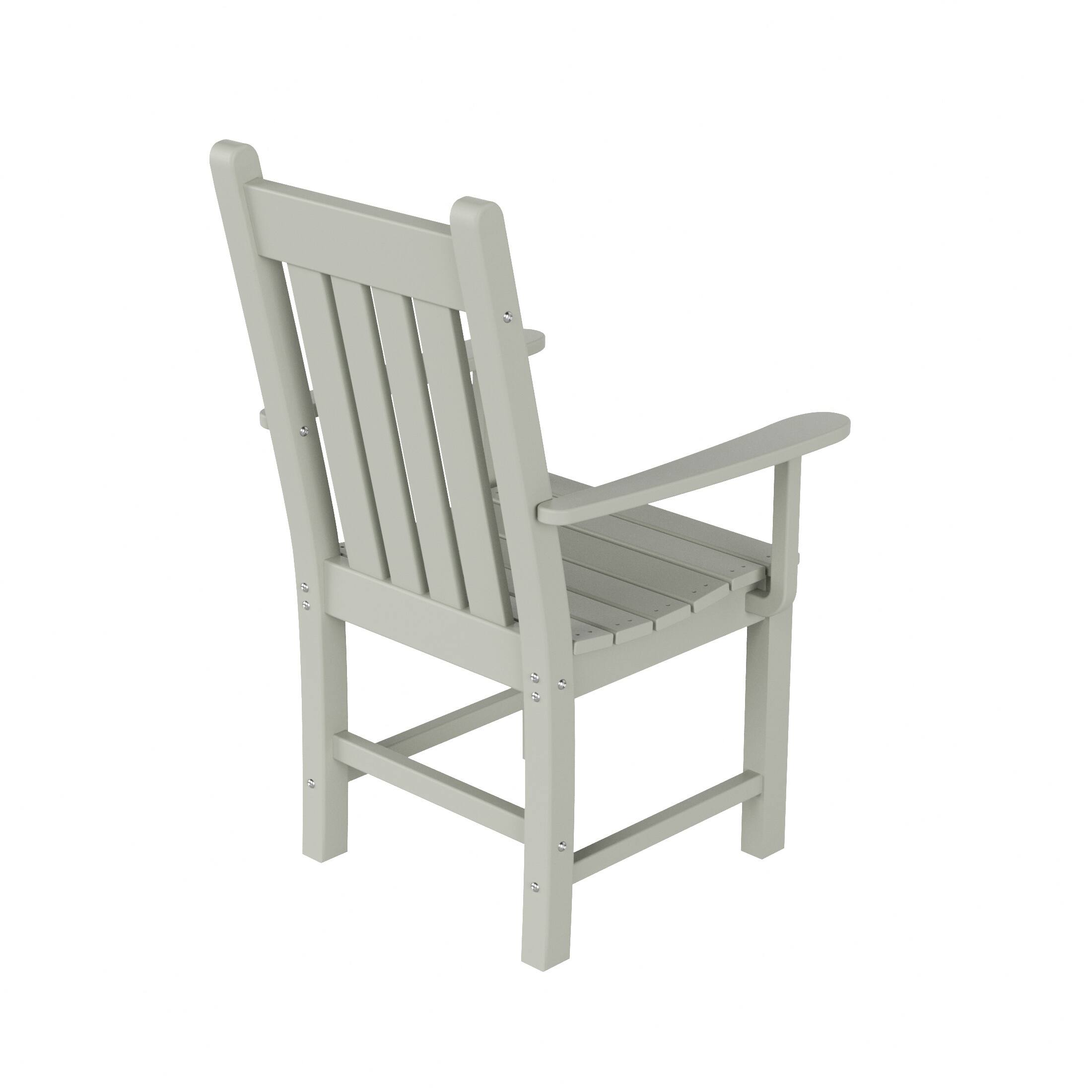 Alt View 2. WestinTrends - WestinTrends Malibu Outdoor Patio Dining Armchair - Sand.