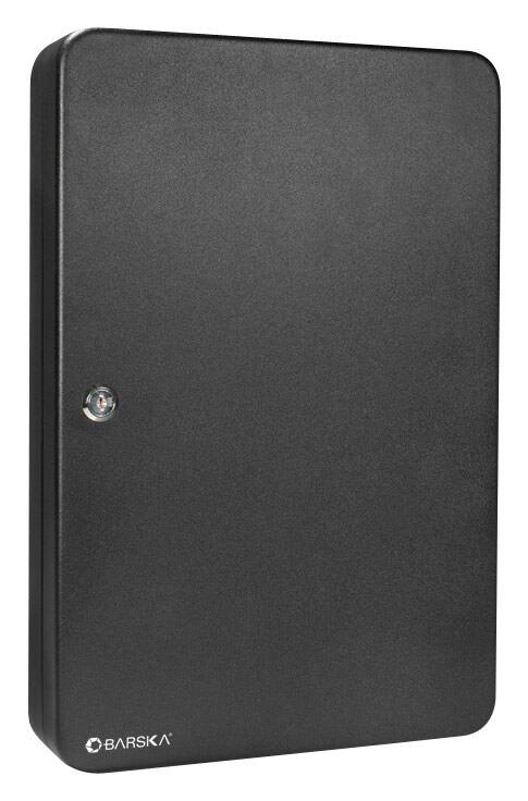 Barska - 200-Key Safe - Black - Larger Front