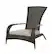 Alt View 12. Patio Sense - Coconino Wicker Chair - Mocha/Beige.