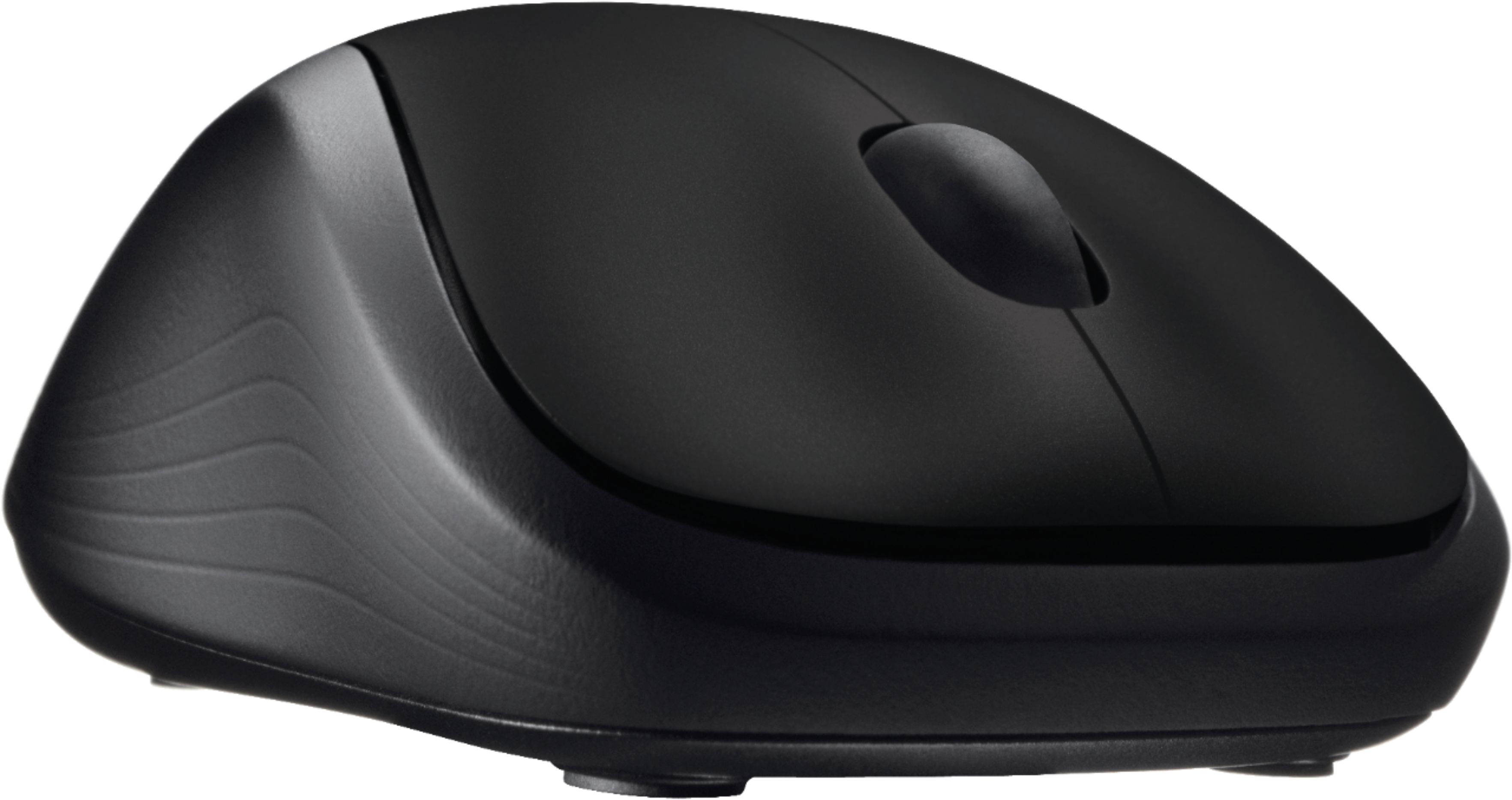 Best Buy: Logitech M125 USB Optical Mouse with Retractable Cable Dark Gray  910-002247