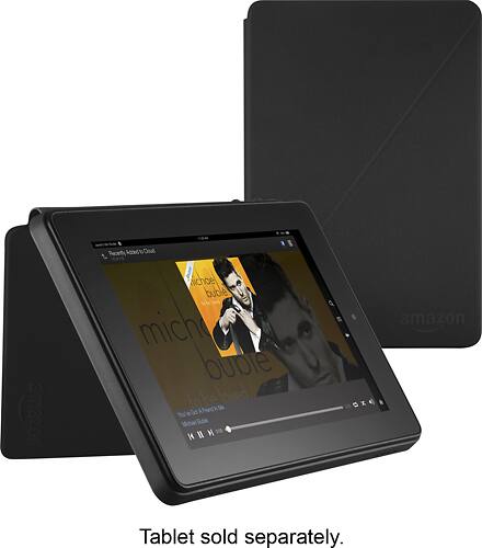 Front. Amazon - Standing Protective Case for Fire HD 7 - Black.