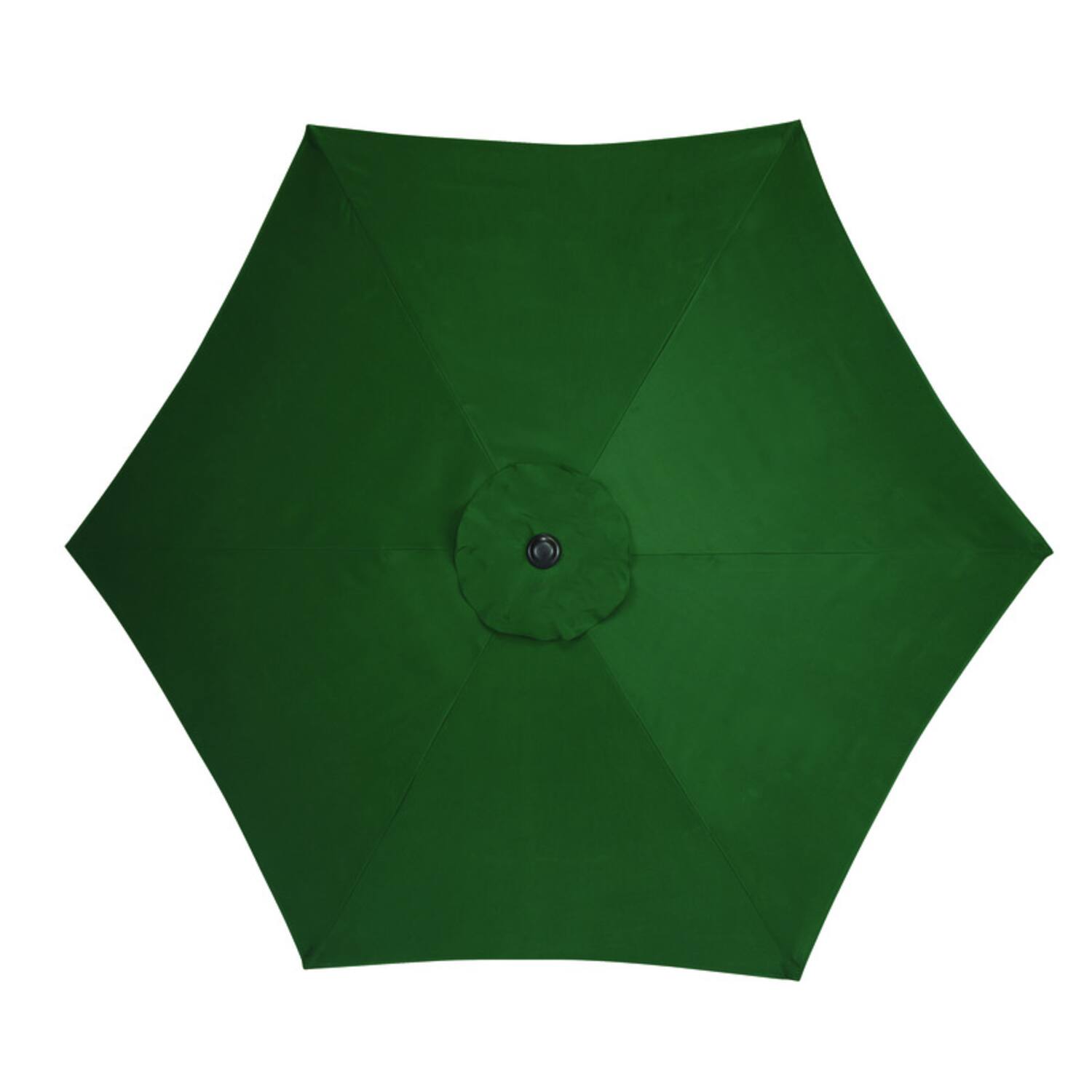 Front. Living Accents - Living Accents 9 ft. Tiltable Green Market Umbrella.