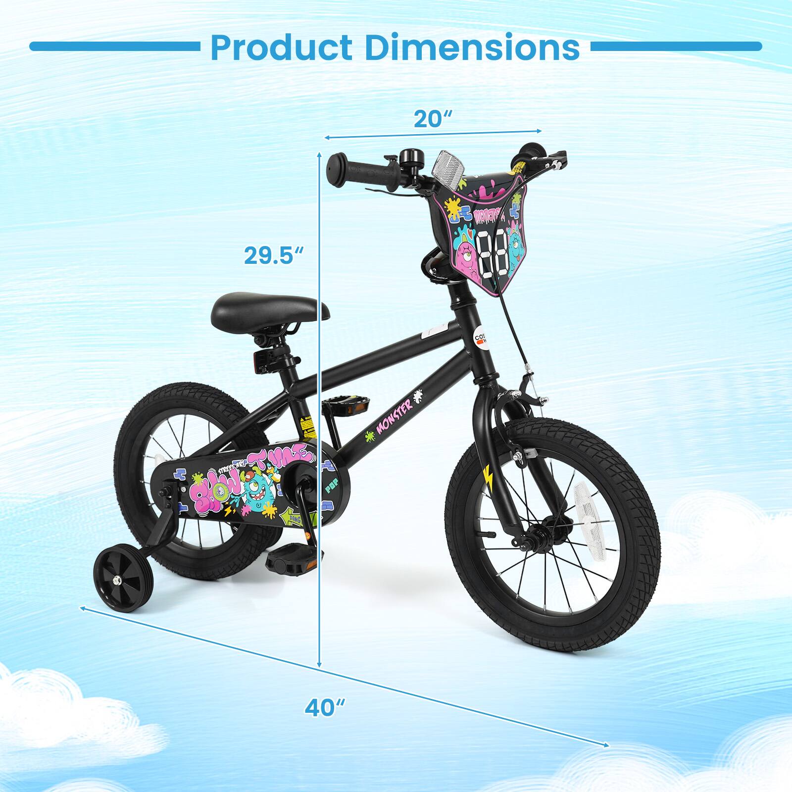 Product Dimensions  
20"  
29.5"  
40"