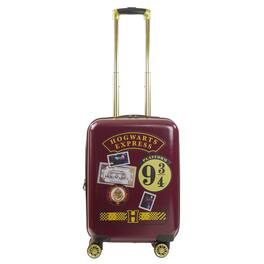 Ful - WB Harry Potter Hogwart Express Hardside Printed Abs 21 Inch Luggage - Burgundy