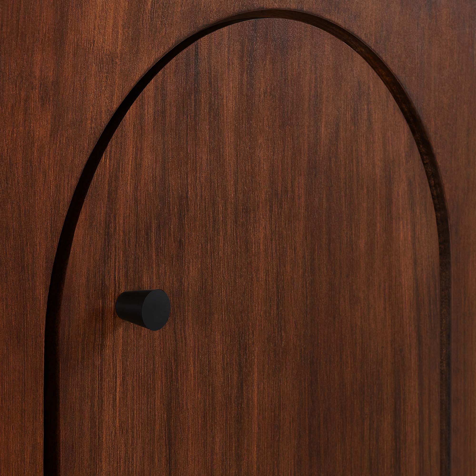 Alt View 5. Modway - Appia Wood Grain 4-Door Sideboard Storage Cabinet by Modway - Walnut.