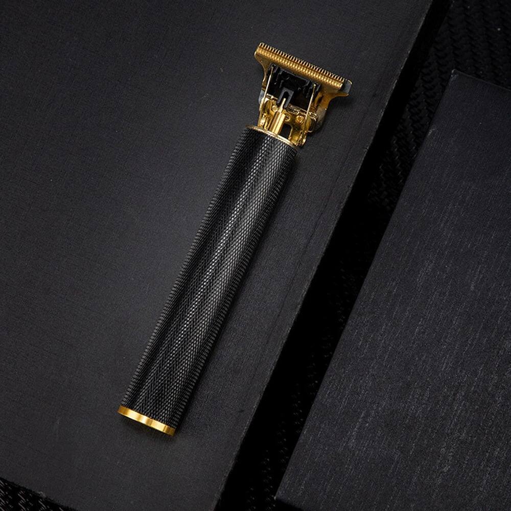 Angle. RTMB - Professional Cordless Hair Clipper and Trimmer for Men - Retro Black.