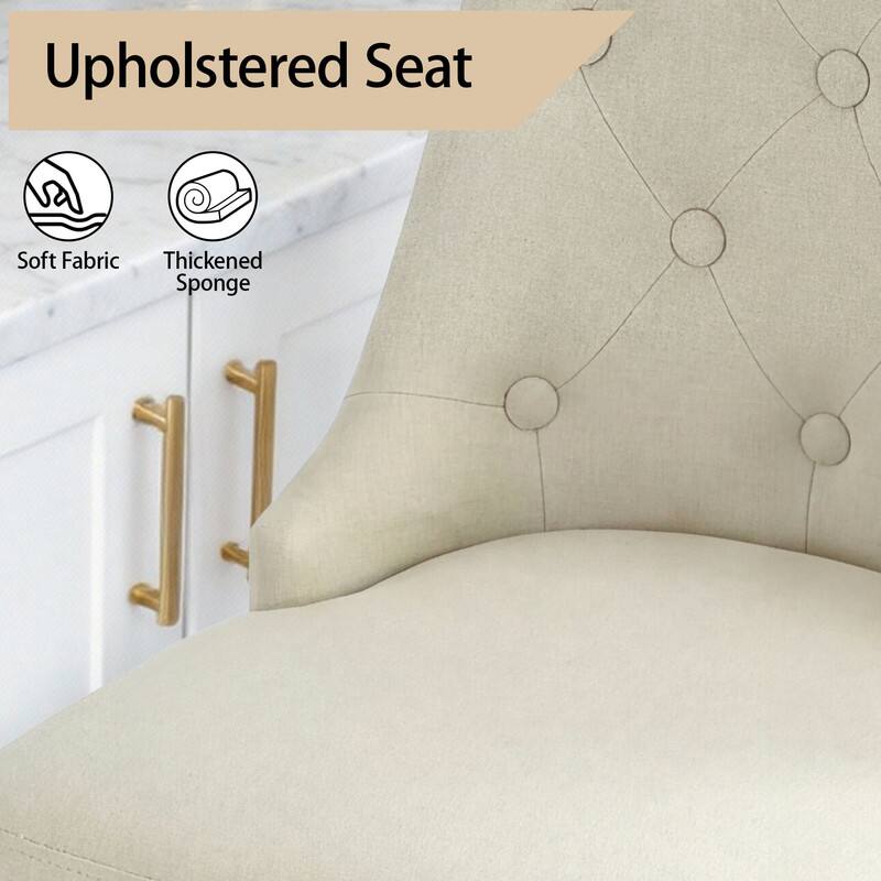 Upholstered Seat

Soft Fabric
Thickened Sponge