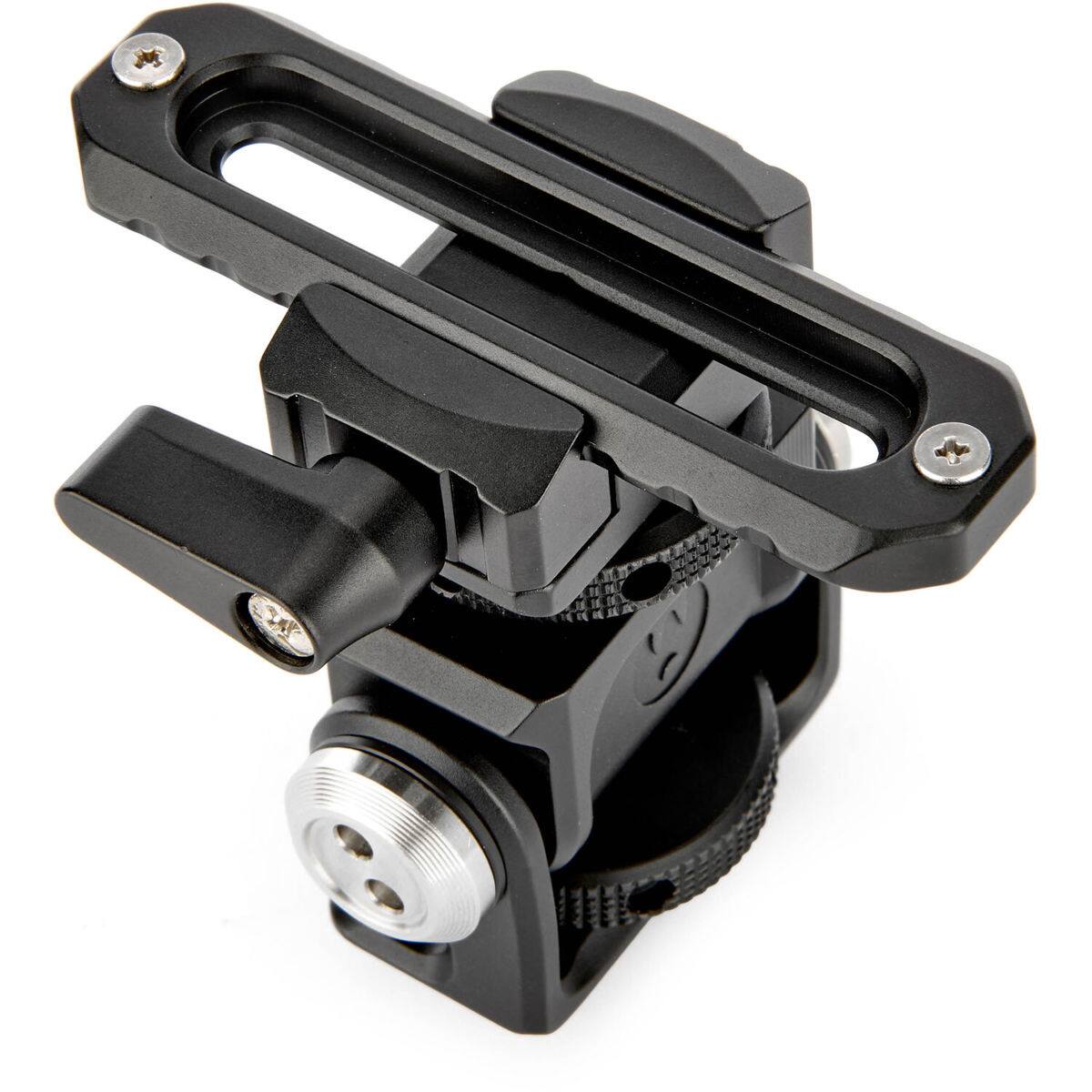 Alt View 4. 3 Legged Thing - 3 Legged Thing Monty 3 Monitor Mount Kit w/Cold Shoe  Picatinny Rail Clamp.