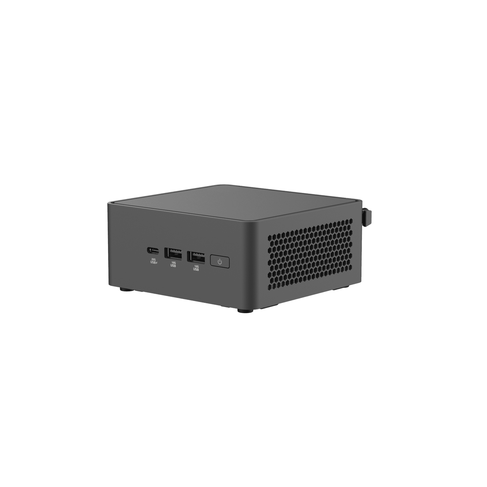 Back. ASUS - ASUS NUC 14 Pro Tall Mini PC | Ultra 7 155H | 32GB | 1TB | Windows 11 Home - Black.