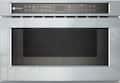 GE Profile - 1.2 Cu. Ft. Built-In Microwave Drawer Oven with Sensor Cooking and Flush Installation Capability - Stainless Steel