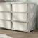 Alt View 7. Qaba - 3 Tier Kids Storage Unit Dresser Tower w/ 9 Drawers - Cream White.