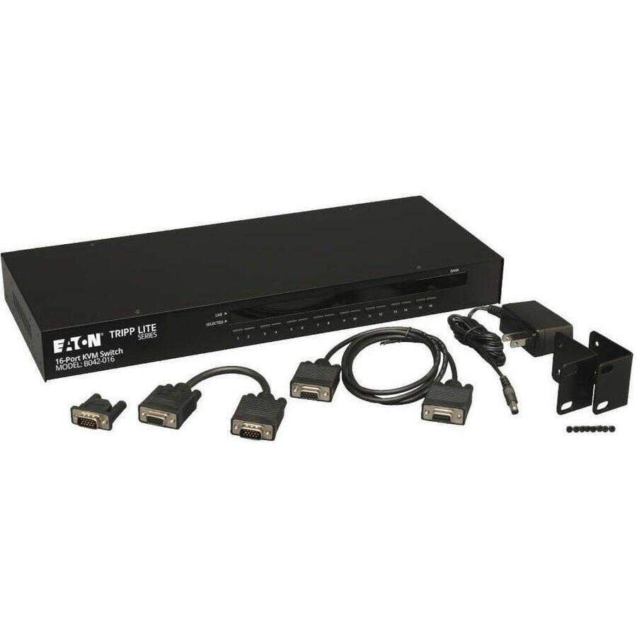 TRIPP LITE SERIES EATON KVM Switch 16-Port 8042-016 MODEL: SELECTED