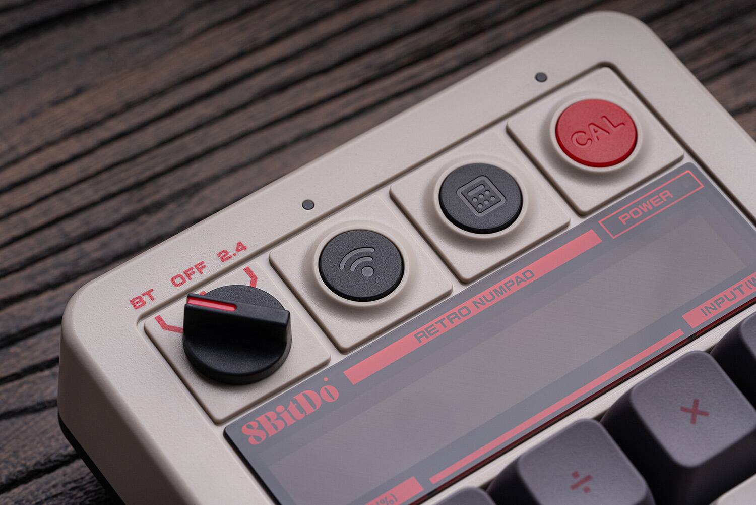 CAL POWER 2.4 OFF NUMPAD BT INPUT(RETRO SBitDo X o)