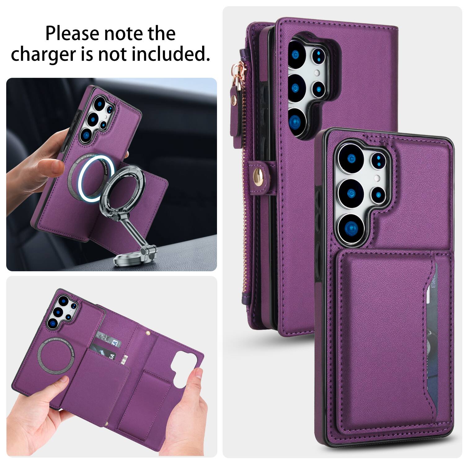 Please note the charger is not included.