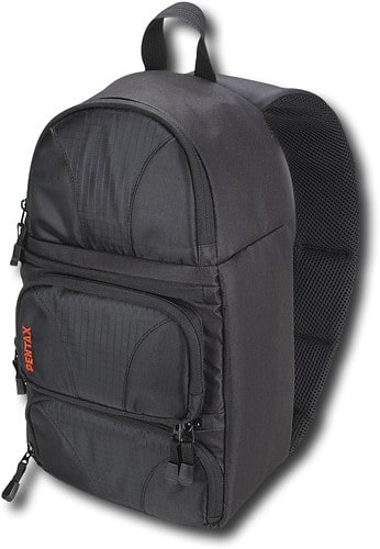 Angle Standard. PENTAX - Sling Bag for Most DSLR Cameras - Black.