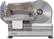 Front Standard. Waring Pro - Professional Food Slicer - Stainless-Steel.