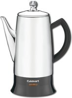 Cuisinart - Classic 12-Cup Percolator - Stainless Steel - Front_Zoom