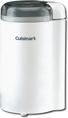 Cuisinart DCG-20N Coffee Bar Coffee Grinder, White Bundle with 1 Year Extended Protection Plan