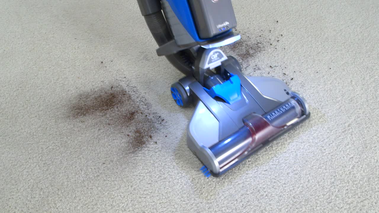 Best Buy Hoover Air Cordless Lift Upright Vacuum Blue BH51120