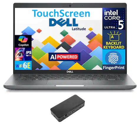 TouchScreen
DELL Latitude
intel CORE 5
ULTRA
AI POWERED
Copilot
IPS Super Clear
WiFi 6E
BACKLIT KEYBOARD
FingerPrint