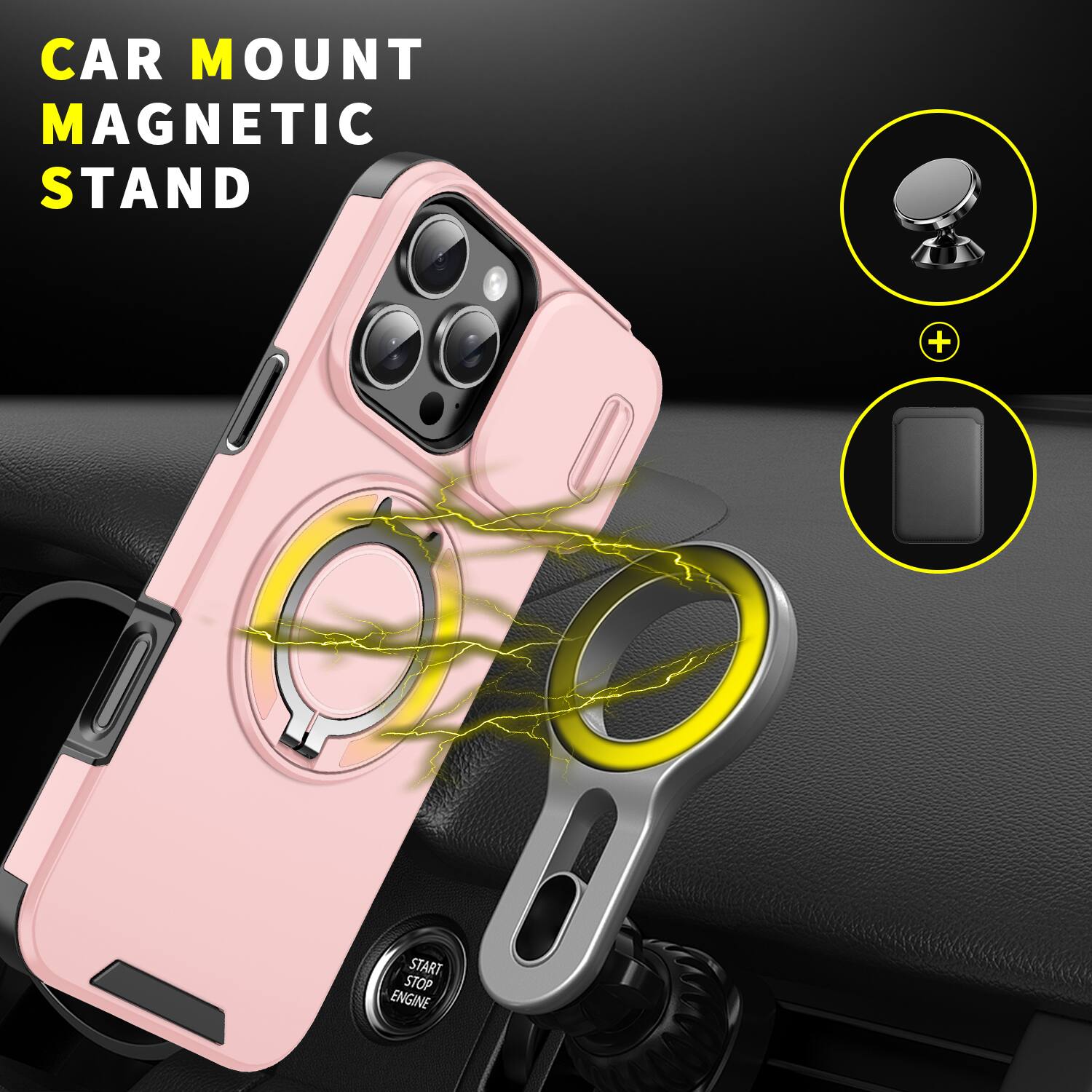 CAR MOUNT MAGNETIC STAND

START STOP ENGINE